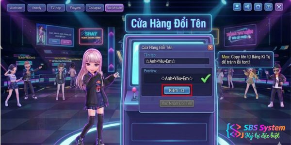Cách ghép tên kí tự đặc biệt Audition không lỗi font