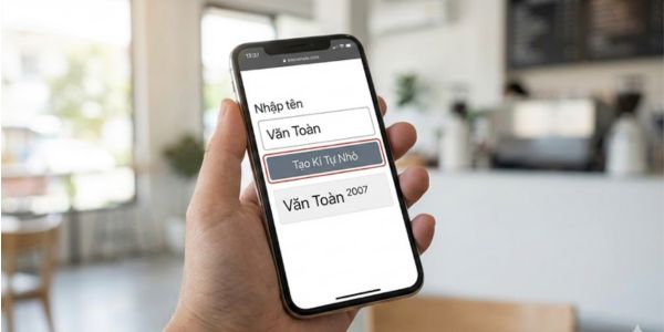 Cách tạo kí tự đặc biệt chữ nhỏ nhanh và đơn giản