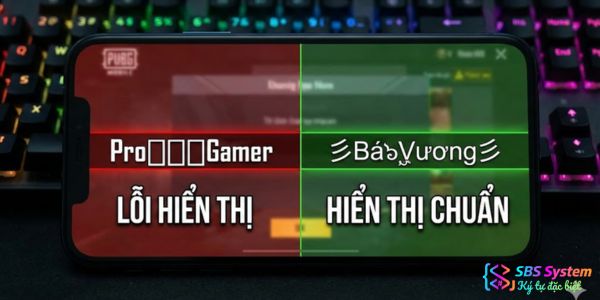Vì sao nhiều tên bị lỗi ô vuông?